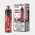 Strawberry Raspberry Ice – Feoba Pro 6000 Vape Kit (2ml + 10ml Refillable Pod)