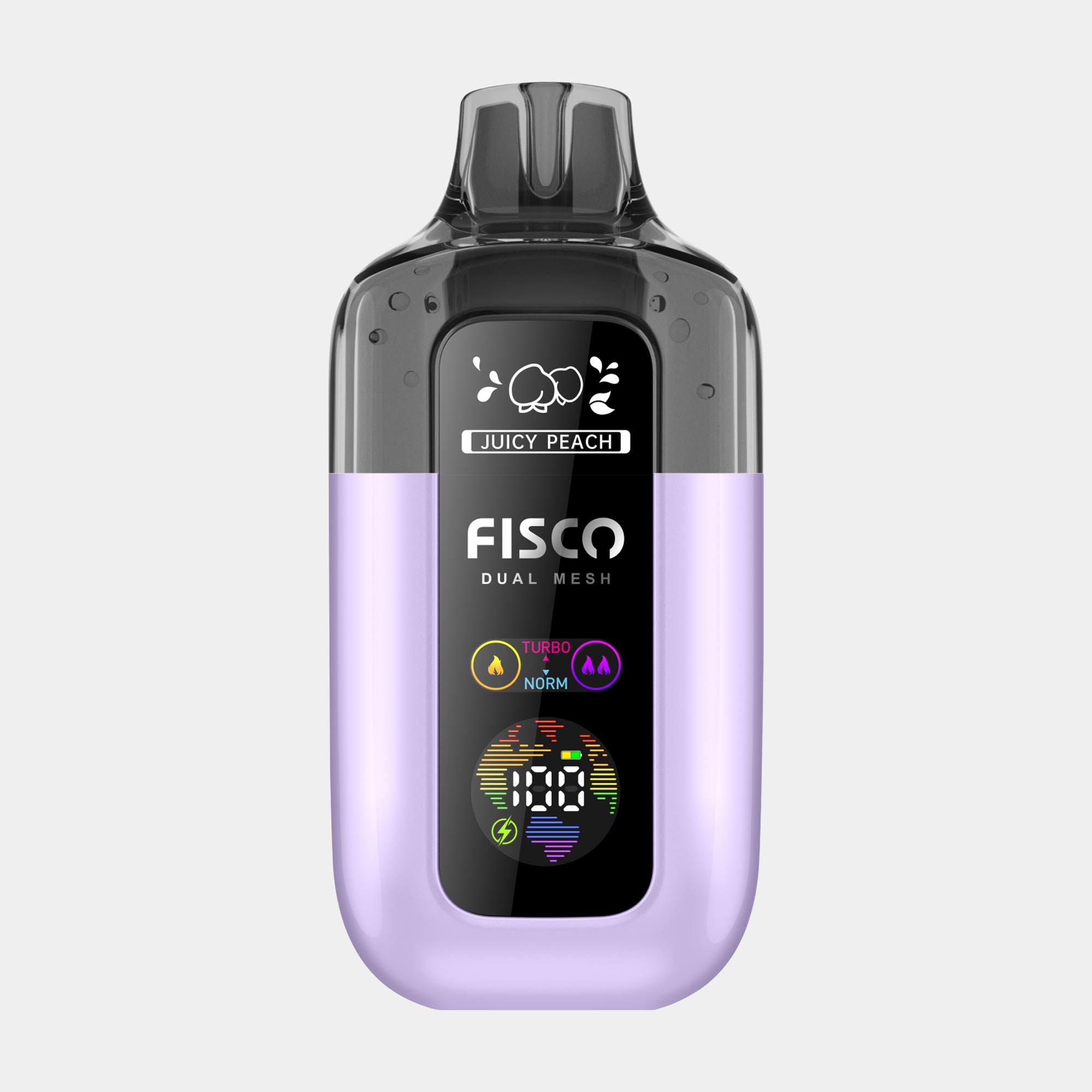 Juicy Peach – Fisco Point Pro 7000 Vape Kit (2ml + 10ml Refillable Pod)