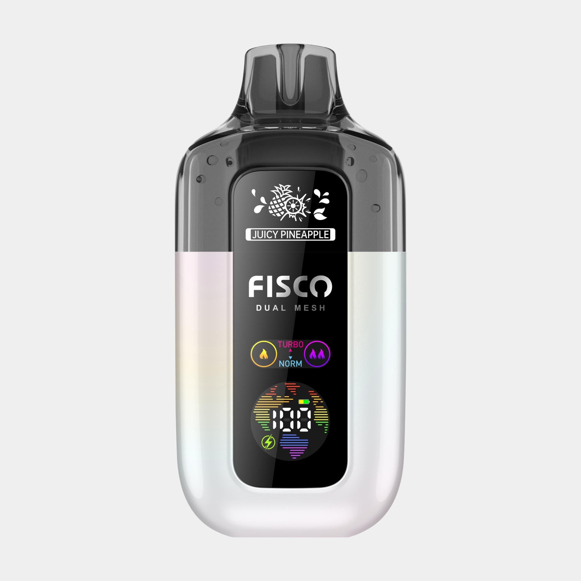 Juicy Pineapple – Fisco Point Pro 7000 Vape Kit (2ml + 10ml Refillable Pod)