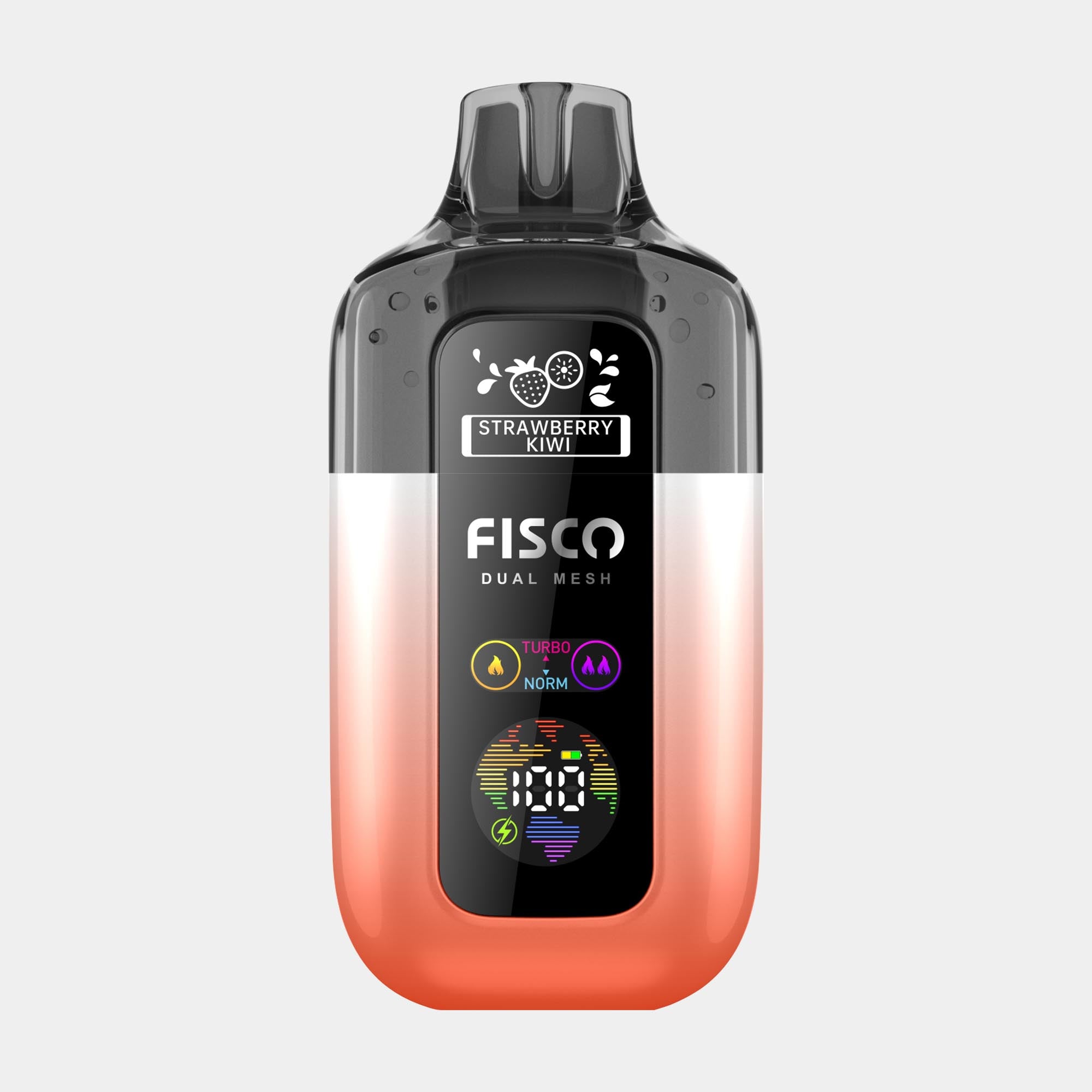 Strawberry Kiwi – Fisco Point Pro 7000 Vape Kit (2ml + 10ml Refillable Pod)
