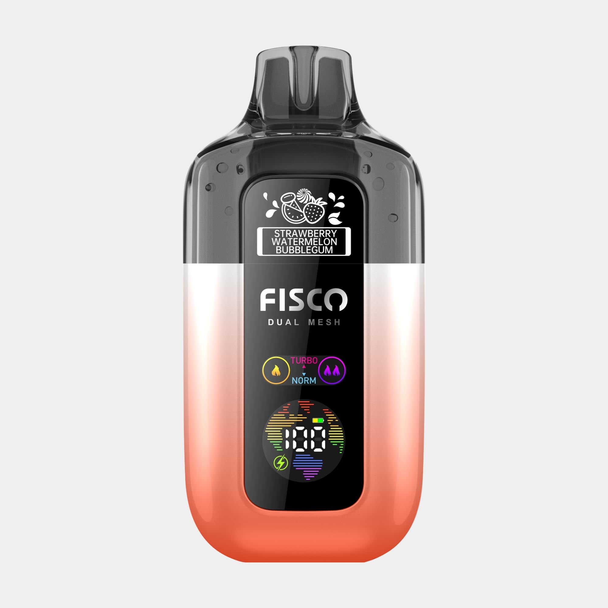 Strawberry Watermelon Bubblegum – Fisco Point Pro 7000 Vape Kit (2ml + 10ml Refillable Pod)