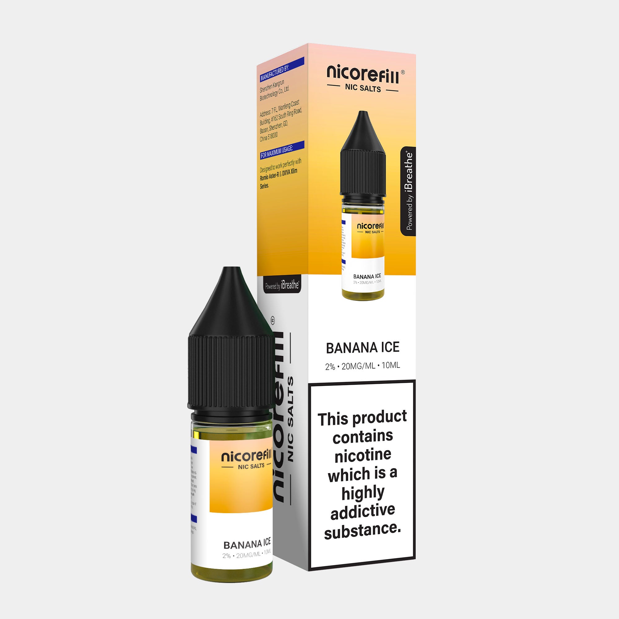 Banana Ice – Nicorefill Nic Salt (10ml)