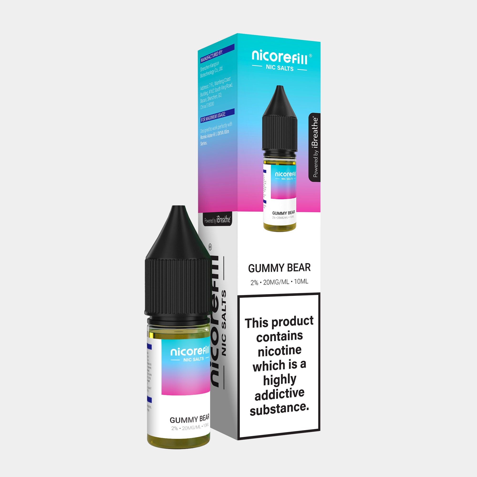 Gummy Bear – Nicorefill Nic Salt (10ml)