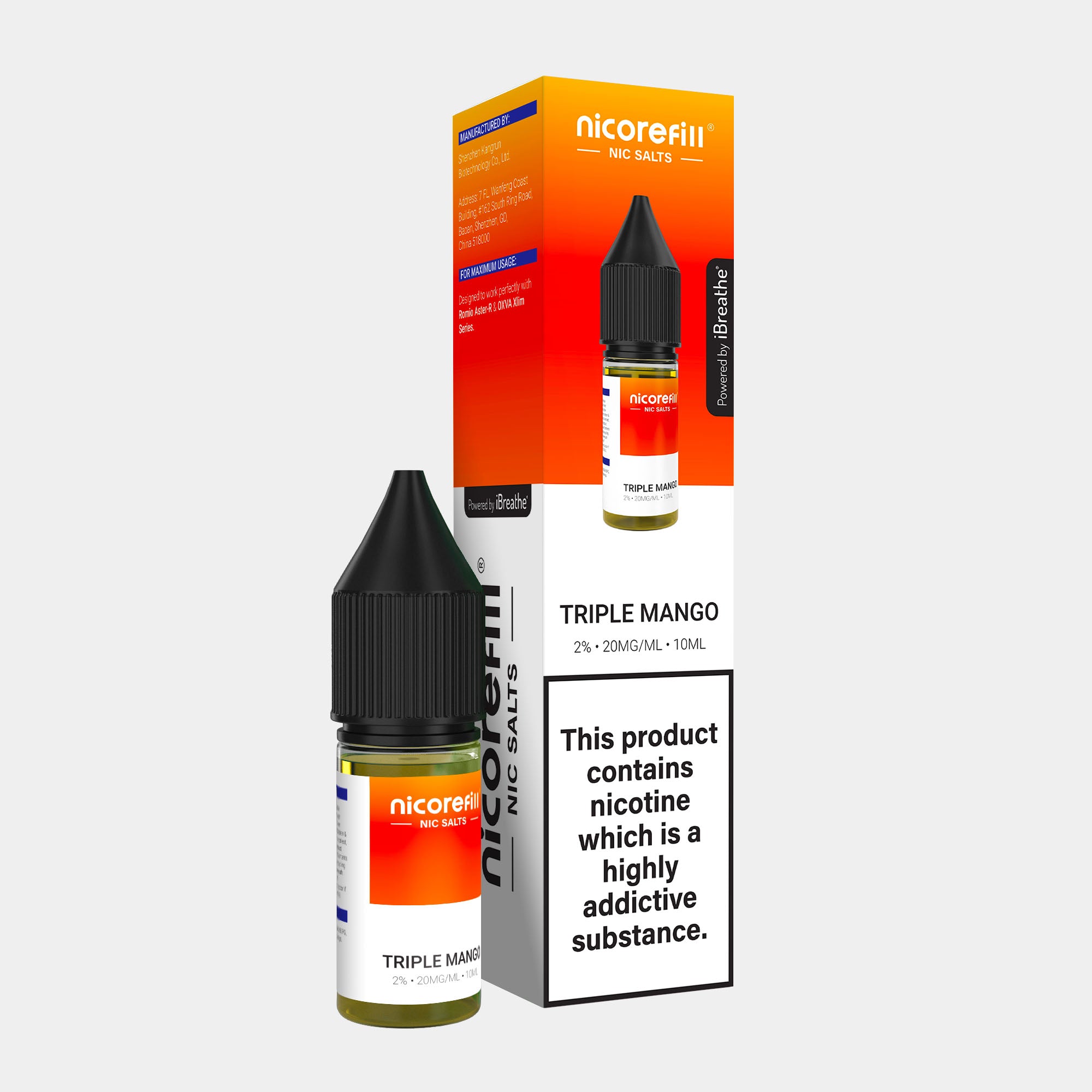 Triple Mango – Nicorefill Nic Salt (10ml)
