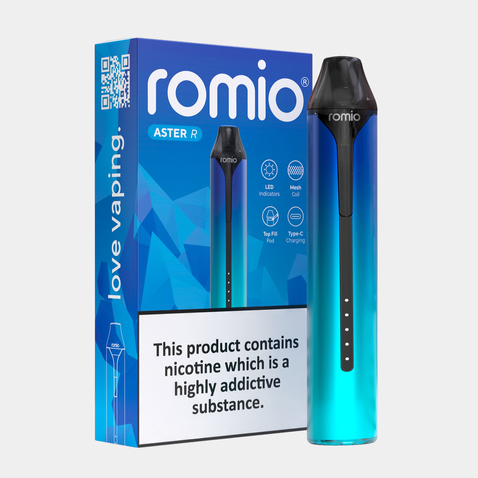 Romio Aster R - Refillable Pod Starter Kit