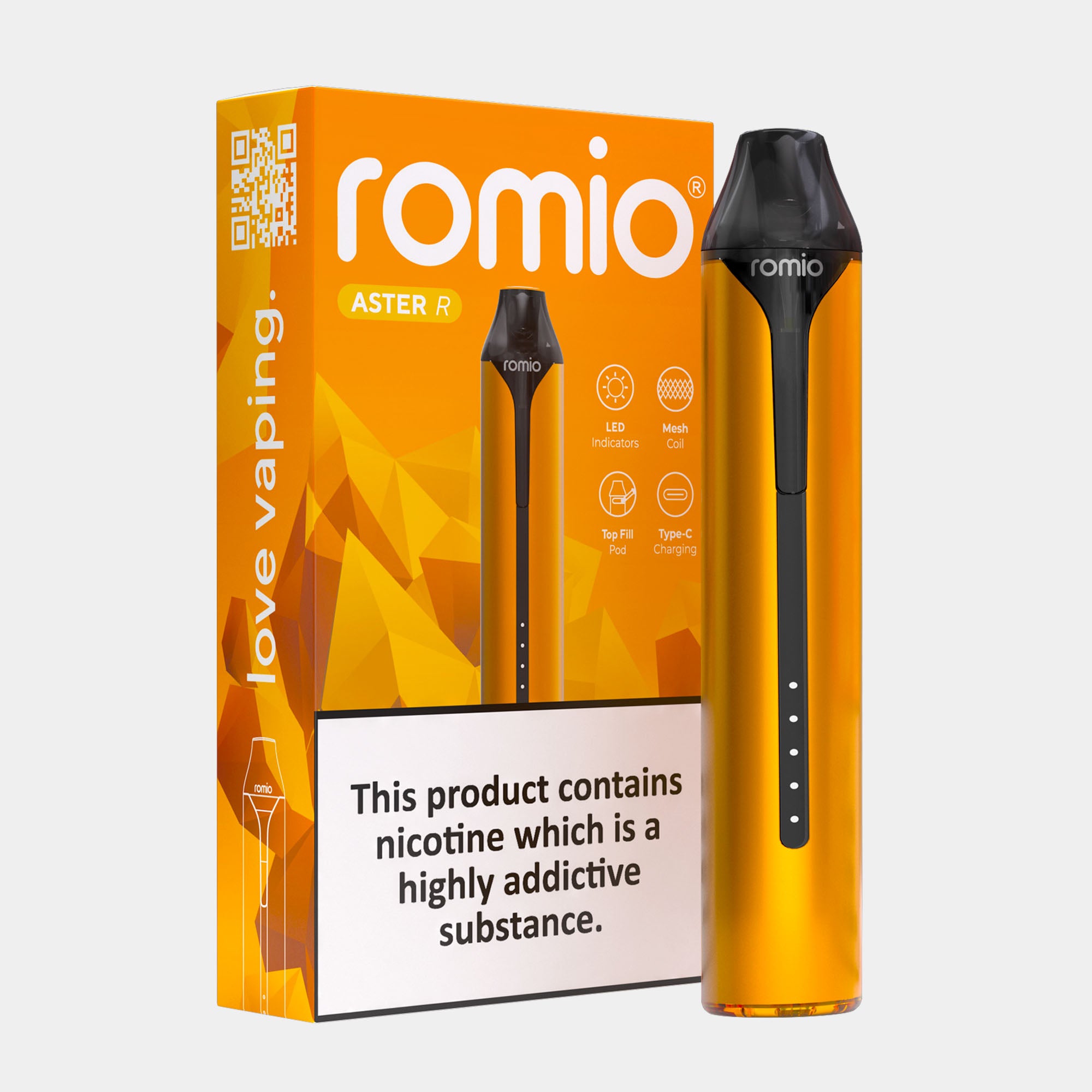 Romio Aster R - Refillable Pod Starter Kit