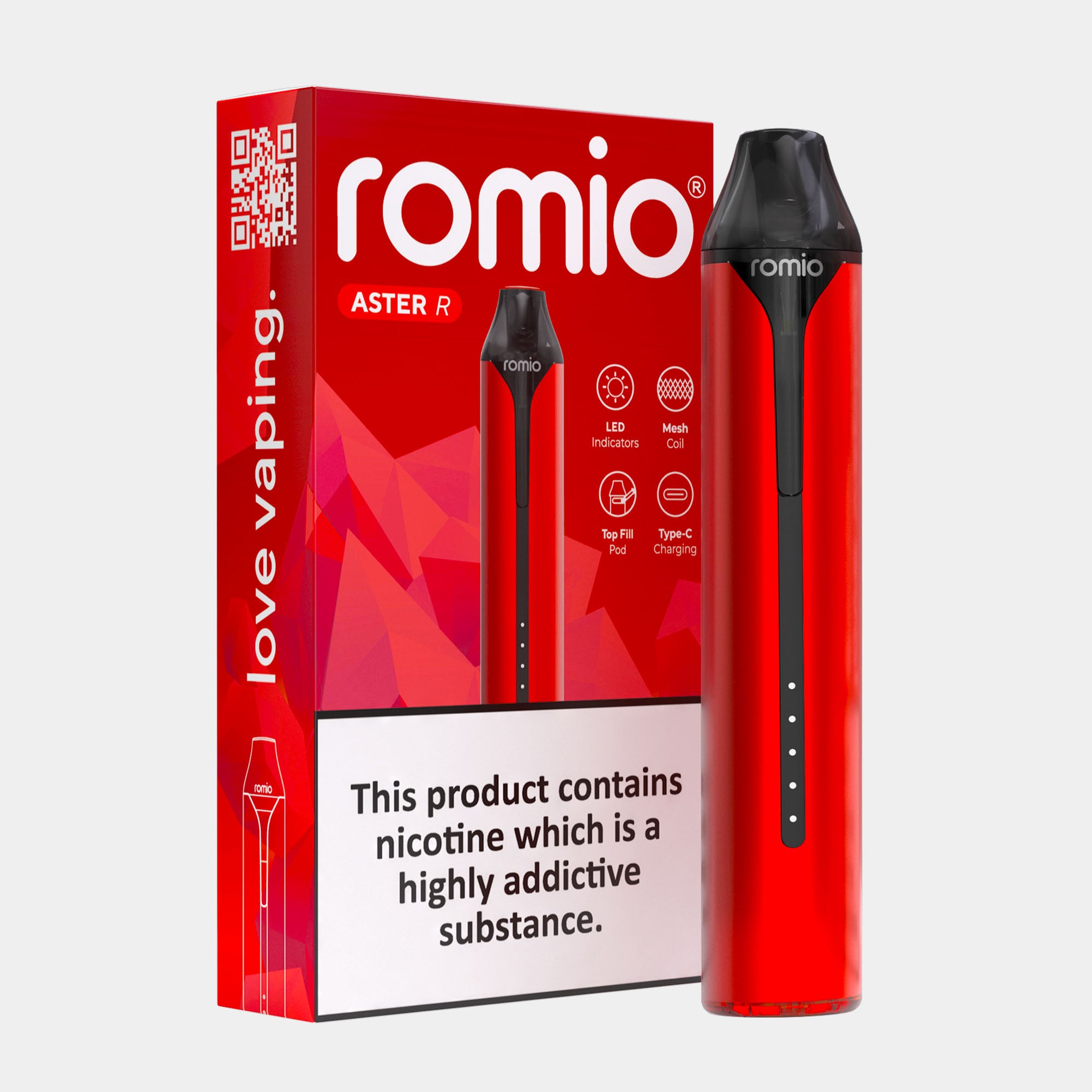Romio Aster R - Refillable Pod Starter Kit