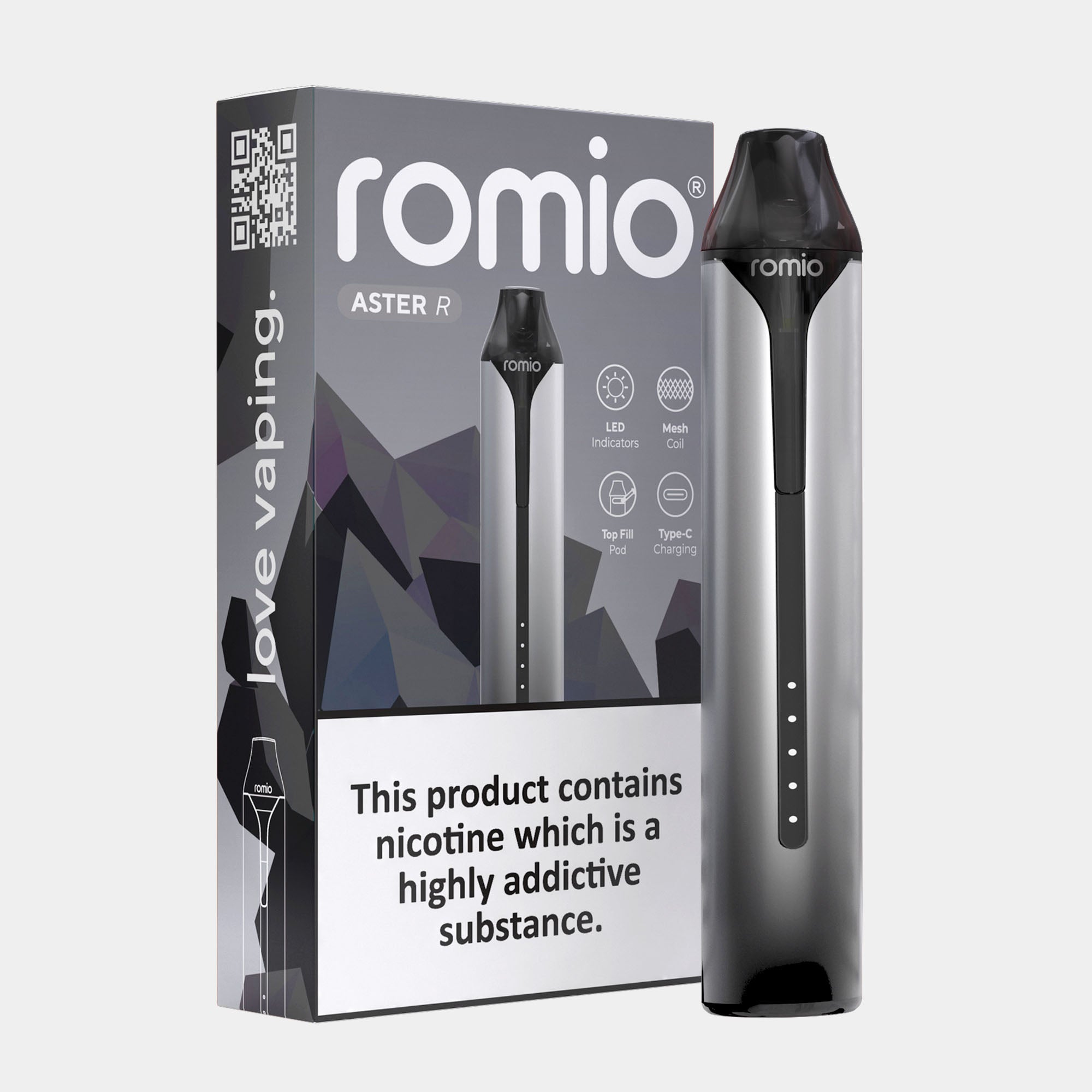 Romio Aster R - Refillable Pod Starter Kit