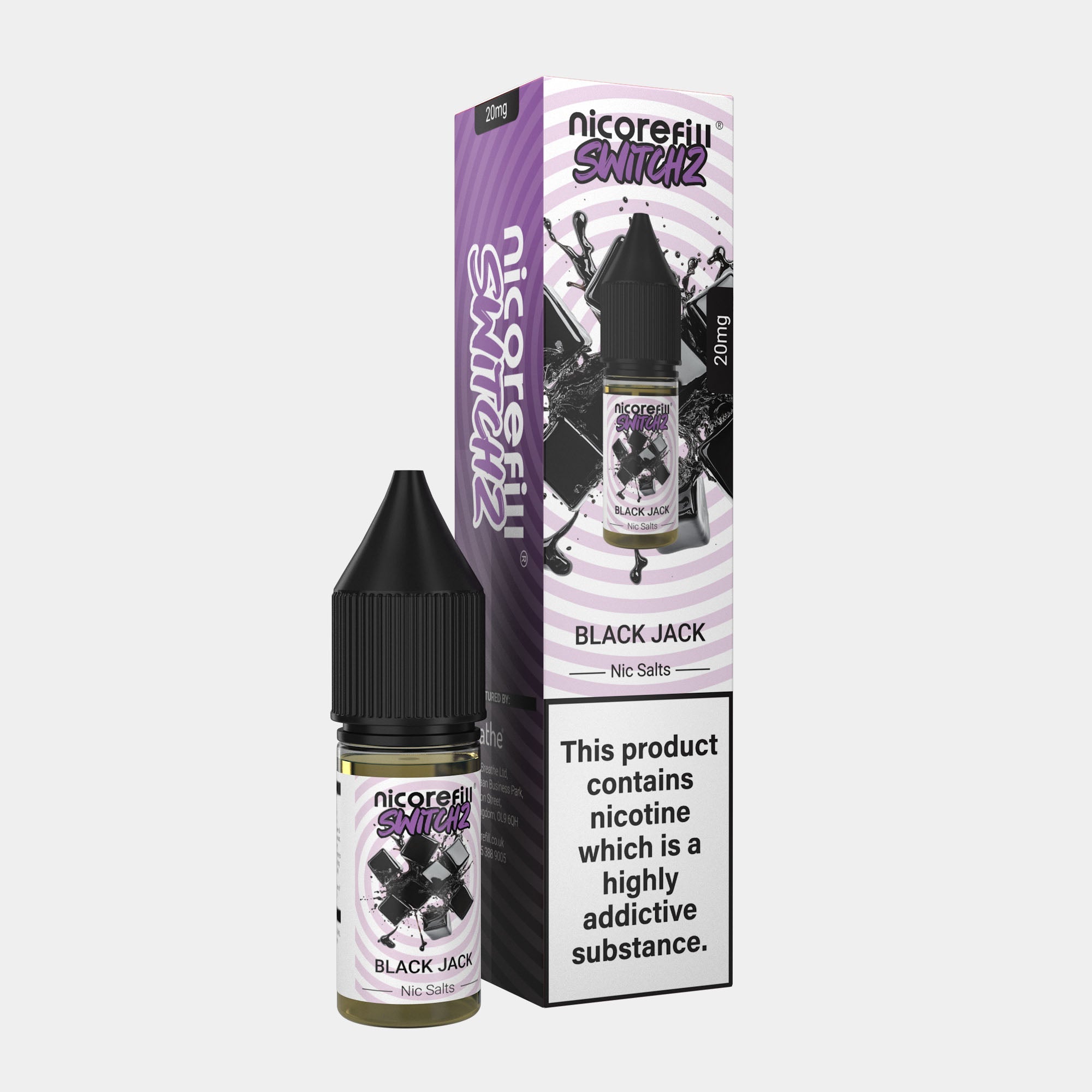Black Jack – Switch2 Nic Salt (10ml)