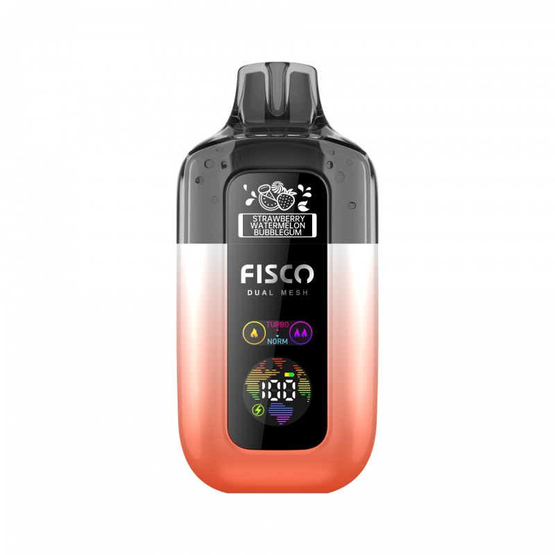 Fisco Strawberry Watermelon Bubblegum 7000 Puff Disposable Pod Device