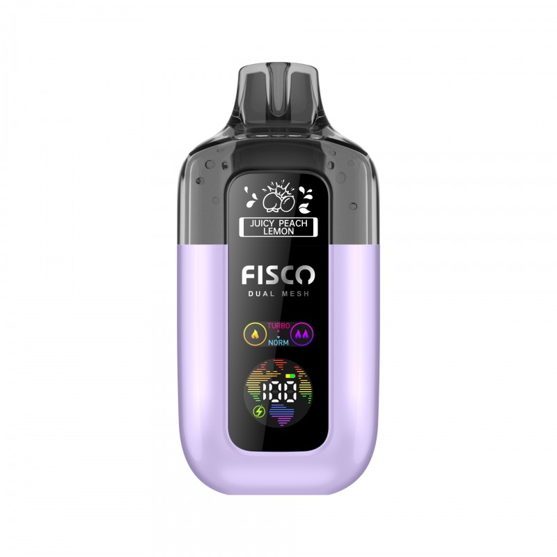 Fisco Juicy Peach Lemon 7000 Puff Disposable Pod Device