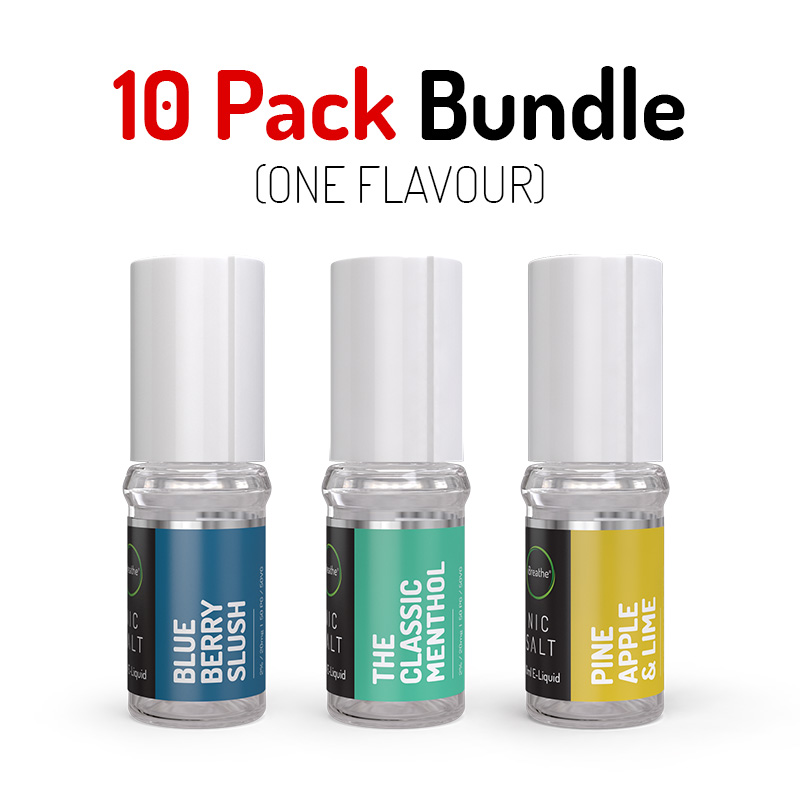 10 Pack Nic Salt E-Liquid