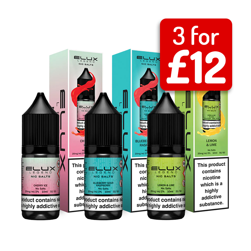 3 Pack 10ml Elux Legend - 20mg