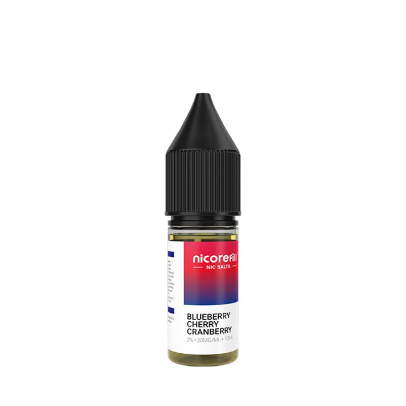 Nicorefill Blueberry Cherry Cranberry 10ml E-Liquid