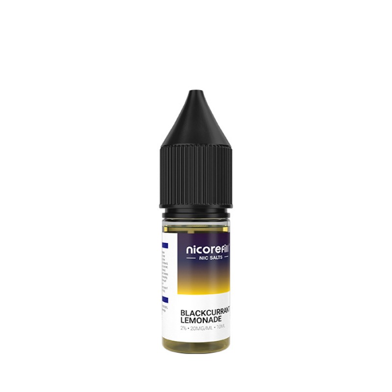 Nicorefill Blackcurrant Lemonade 10ml E-Liquid