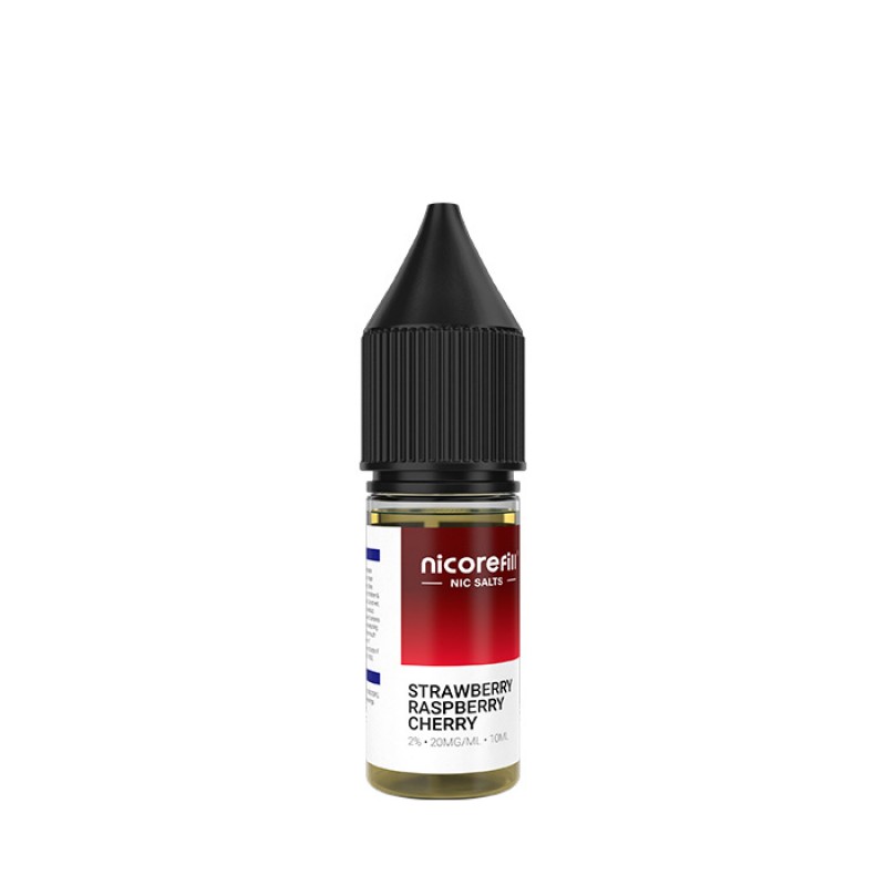 Nicorefill Strawberry Raspberry Cherry 10ml E-Liquid