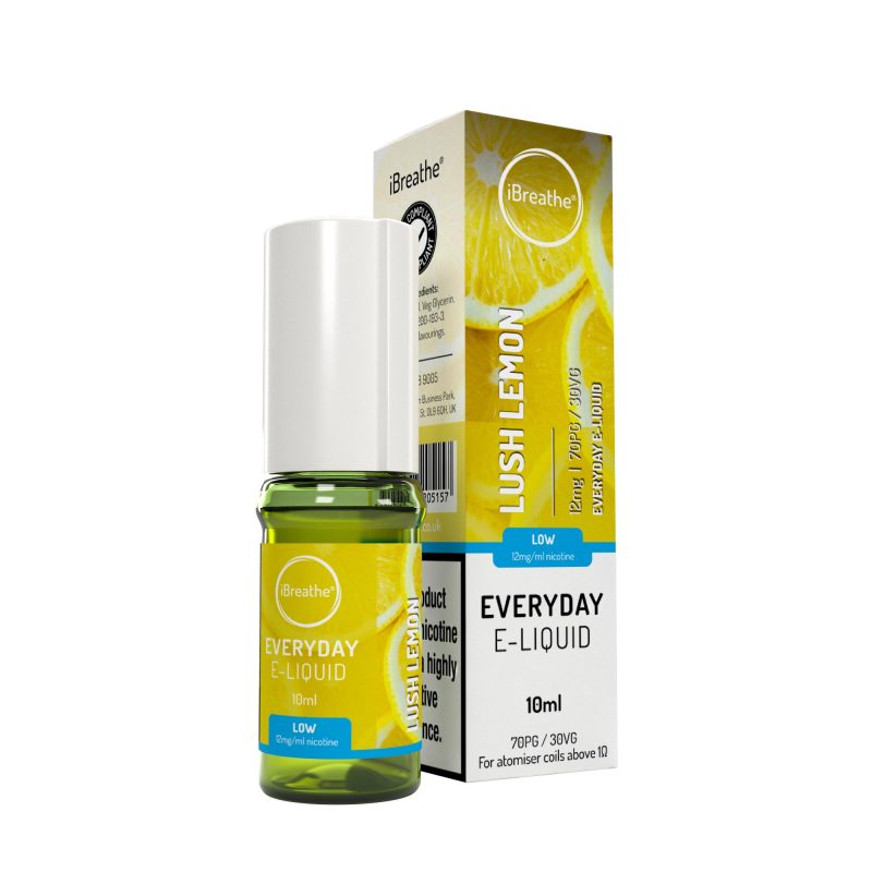 iBreathe High PG E-Liquid Lush Lemon 10ml