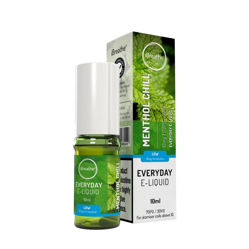 iBreathe High PG E-Liquid Menthol Chill 10ml