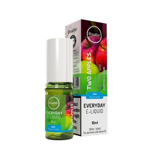 Two Apples (10ml, 70PG/30VG) – iBreathe High PG E-Liquid