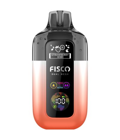 Strawberry Kiwi – Fisco Point Pro 7000 Vape Kit (2ml + 10ml Refillable Pod)