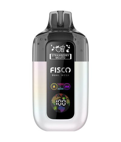 Strawberry Mojito – Fisco Point Pro 7000 Vape Kit (2ml + 10ml Refillable Pod)