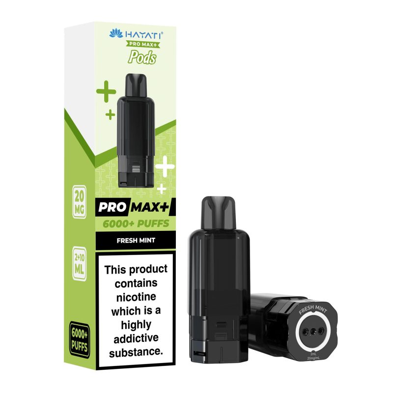 Fresh Mint – Hayati Pro Max+ 6000 Pod (2ml + 10ml Refillable Pod)