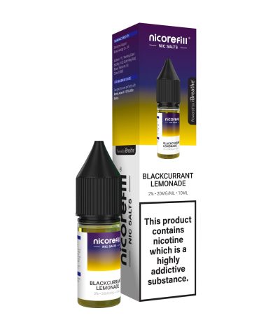 Blackcurrant Lemonade – Nicorefill Nic Salt (10ml)