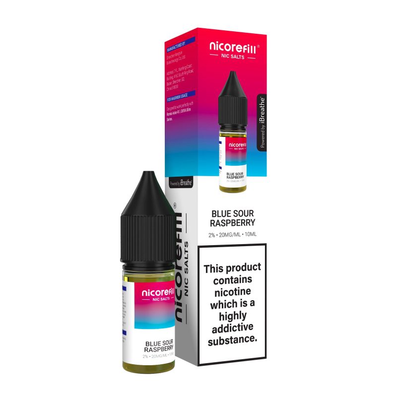 Nicorefill - Blue Sour Raspberry Blue Sour Raspberry – Nicorefill Nic Salt (10ml)