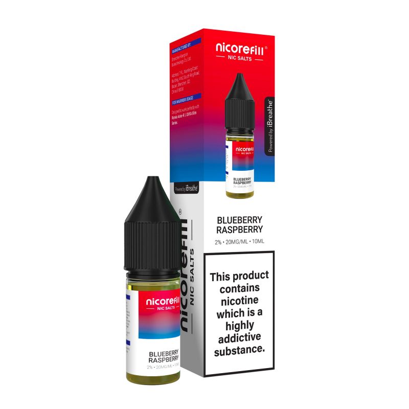 Nicorefill - Blueberry Raspberry Blueberry Raspberry – Nicorefill Nic Salt (10ml)