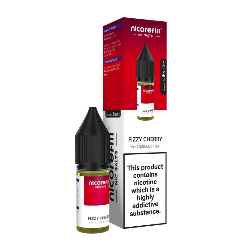 Nicorefill - Fizzy Cherry Fizzy Cherry – Nicorefill Nic Salt (10ml)