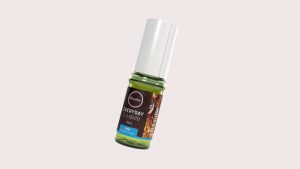 iBreathe Cola Slush 10ml e-liquid bottle, tilted, on a light background